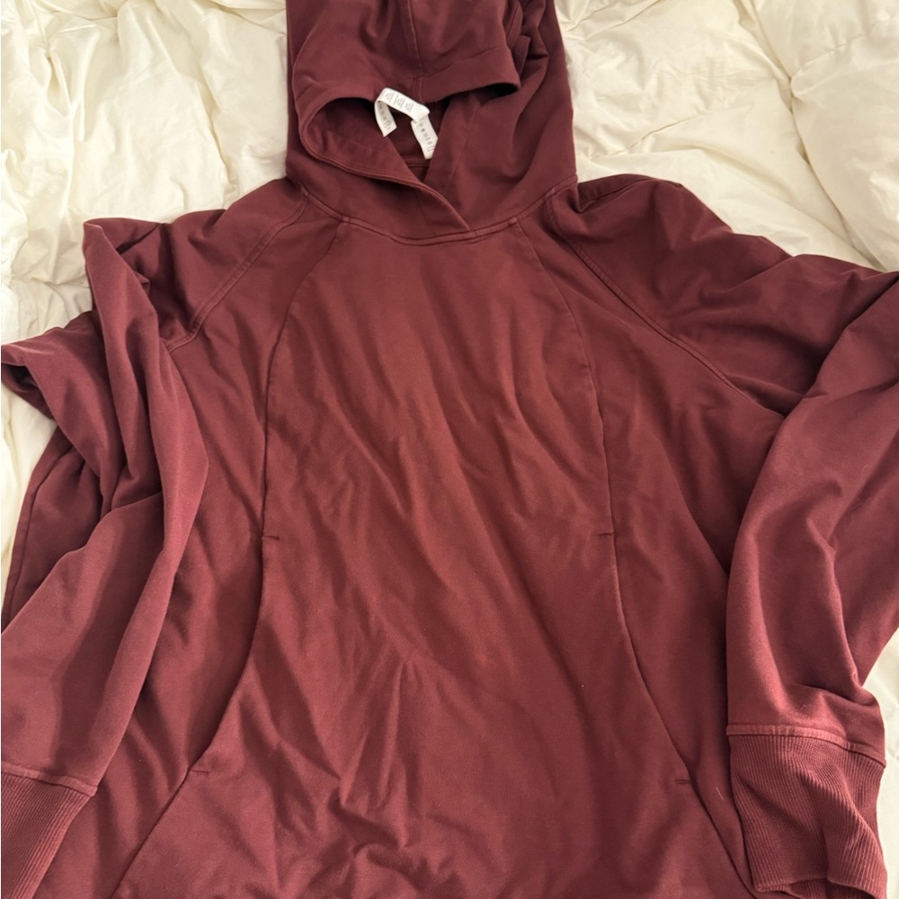 Womens lululemon Burgundy Hoodie Sweater